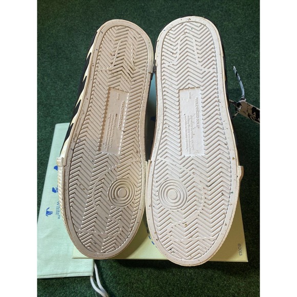 Off White c/o Virgil Abloh Black and White Vulcanized Sneaker Men's 11 US 44 EU - Picture 3 of 6